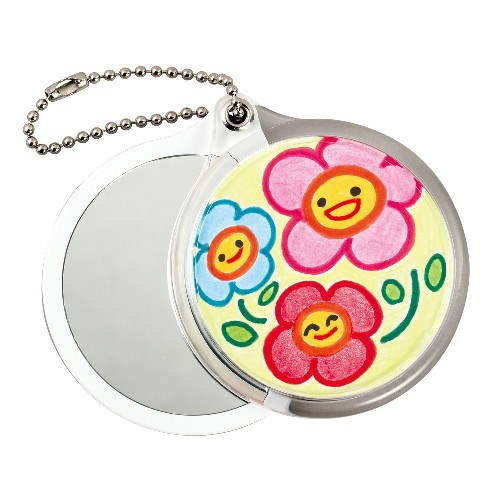 アーテック ハメパチくんキーホルダー ミラー型