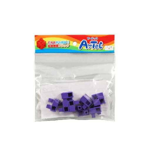 アーテック Artecブロック ハーフB 8P 紫 アーテック Artecブロック ハーフB 8P 紫