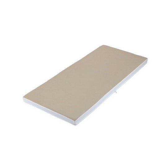 ナビス（アズワン） 洗えるムレない体圧分散マットレス（二層一体構造）1890×910×80mm ベージュ　HD-HYBG91　4582619620924
