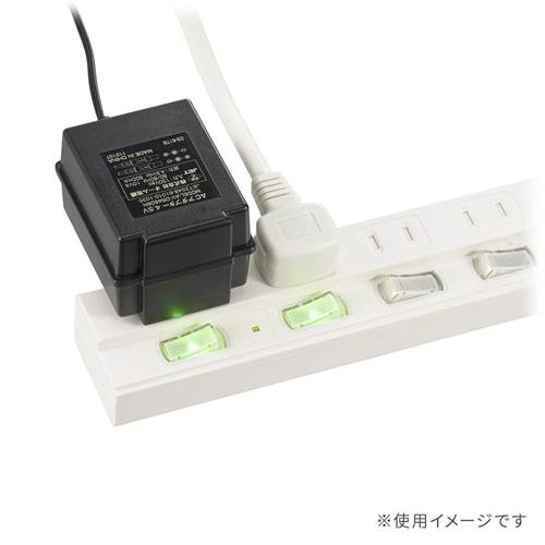 OHM オーム電機　雷ガード・シャッター付き電源タップ（6個口/2m/L型プラグ/難燃・耐熱/二重被ふく/いたずら感電防止構造/ホワイト）　HS-TPK62W-22 2