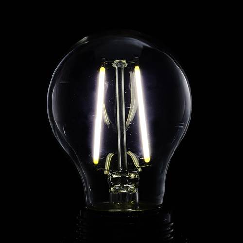 トキワダイレクトのOHM オーム電機　LEDフィラメントタイプ電球 小丸球（25形相当/289 lm/1.9W/昼白色/E26/全方向配光290°） LDA2N C6/LBG5｜アングル3