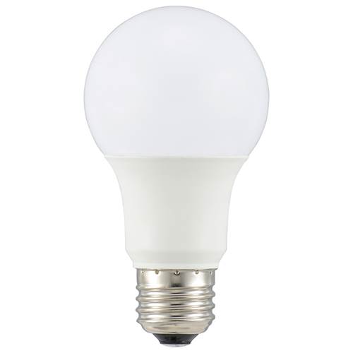OHM オーム電機　LED電球（40形相当/590lm/昼光色/E26/全方向配光280°/密閉形器具...
