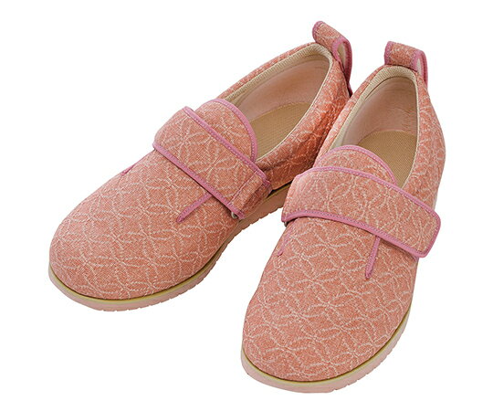 徳武産業 室内履き ダブルマジック　雅　3E（女性用）ピンク　3Lサイズ 25.0〜25.5cm　1027