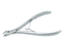 小型ニッパ式爪切り アングル刃 全長130mm NAIL-LAT 4977530550410(4)