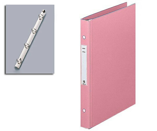 リヒトラブ メディカルサポートブック A4・4穴 ピンク　HB657-5　4903419388140