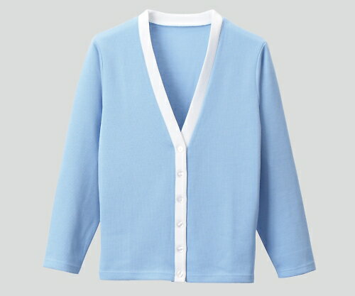 カーディガンC－04　サックスx白　M　4571249990514