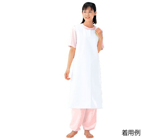 入浴介助エプロン　6012　L　ホワイト　4975520826040