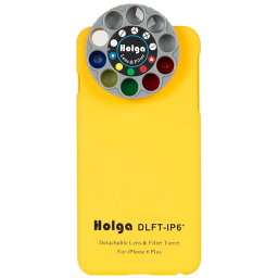 ホルガ iPhone6 Plus用ダイヤル着脱式レンズフィルター＆ケース イエロー Holga DLFT-IP6+ YL