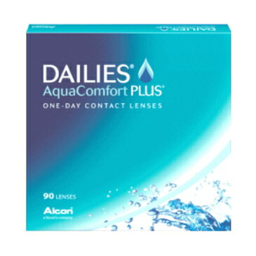 【6箱セット】【送料無料】デイリーズアクア コンフォートプラス 90枚パック 1日使い捨てコンタクトレンズ バリューパック90枚入 6箱セット(ワンデー/1day)(DAILIES Aqua Comfort PLUS)
