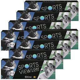 【8箱】スポーツビューワンデー 30枚入り コンタクトレンズ 1日使い捨て sports view 1day アイミー