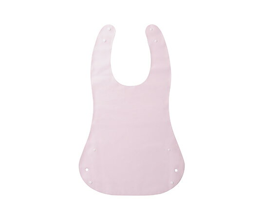 かびにくい食事用エプロン（ポケットタイプ）　ピンク 　4589638291333