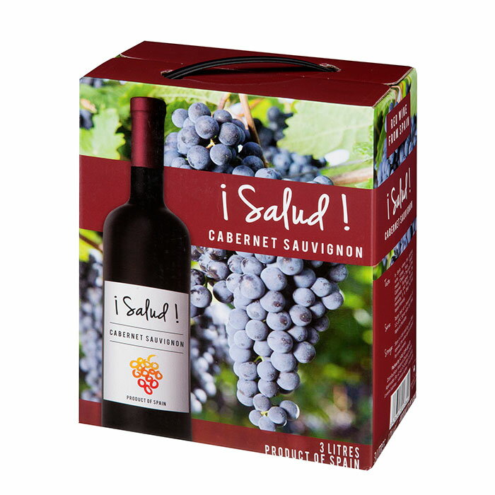 楽天トキワダイレクトサルー　カベルネ・ソーヴィニヨン　ボックスワイン 3L BIB スペインワイン バッグインボックス　赤ワイン