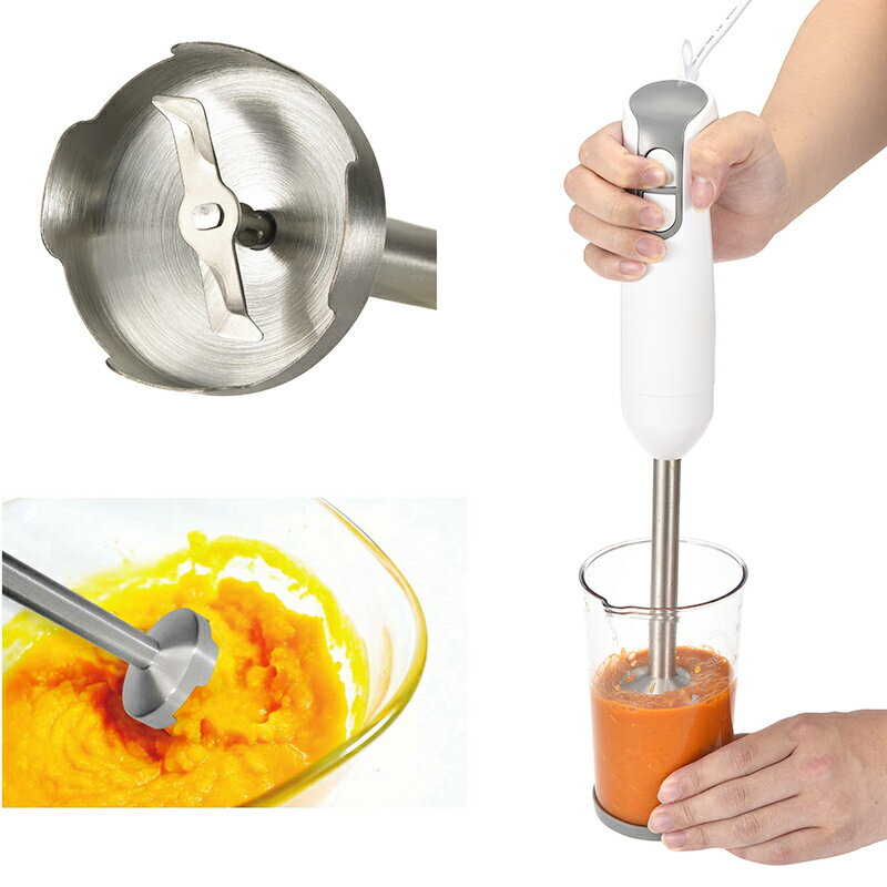 OHM オーム電機　ハンドブレンダー　COK-MS2A-W　調理家電