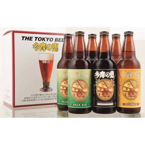 【蔵元直送】石川酒造（東京）クラフトビール 多摩の恵 3種6本セット GD-50 1