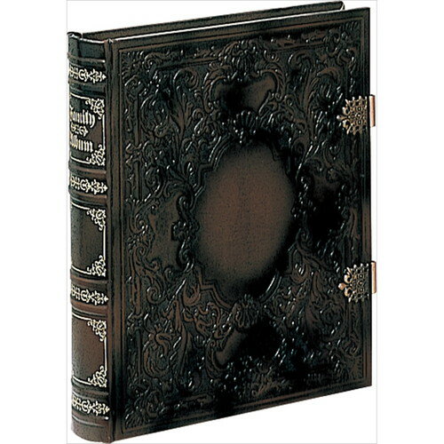 ナカバヤシ グレートハイネスアルバムバッキンガムブラウン アH-GL-1501-BR