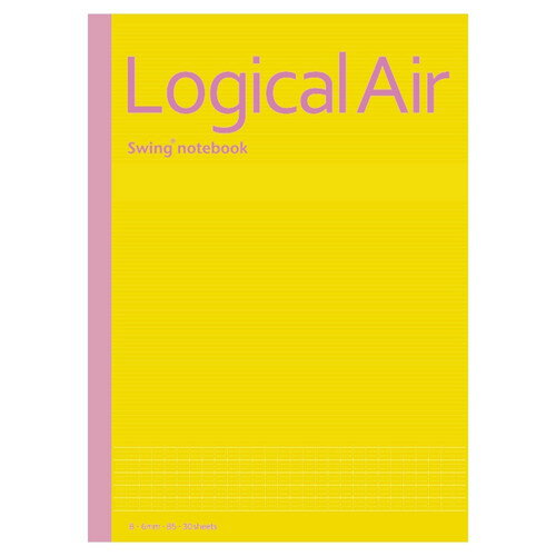 ナカバヤシ ロジカルエアーB罫30枚イエロー ノ-B546B-Y