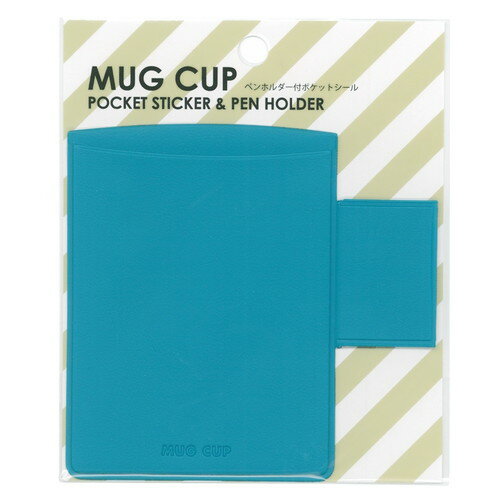 ナカバヤシ　マグポケットシール　ブルー　DMS-LB