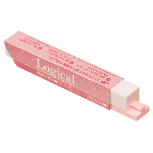 ナカバヤシ ロジカル 消しゴム スティック 単品 袋入 ピンク ERA-M002-1P-P