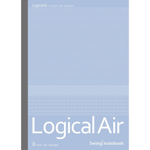ナカバヤシ ロジカルエアーB罫 B5 30枚 ノ-B576B