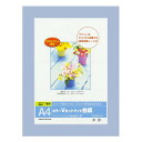 ナカバヤシ カラーVカット台紙A4判ブルーV DGVM-A4-BV
