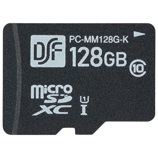 OHM オーム電機 マイクロSDメモリーカード 128GB 高速データ転送 PC-MM128G-K OHM オーム電機 マイクロSDメモリーカード 128GB 高速データ転送 PC-MM128G-K