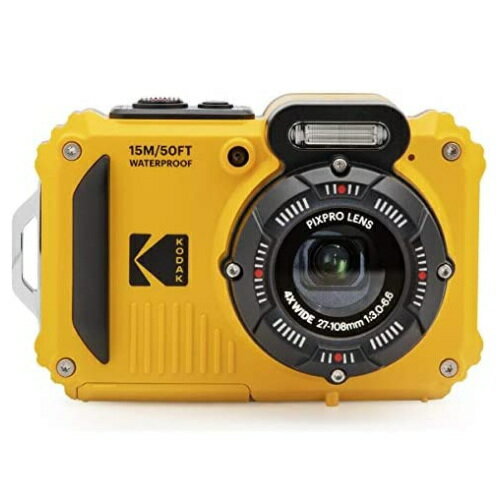 コダック kodak コンパクトデジタルカメラ PIXPRO WPZ2 防水 防塵 耐衝撃 CALSモード イエロー