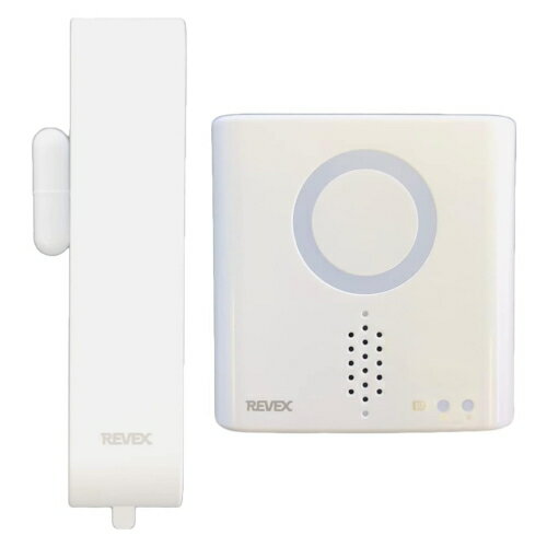 リーベックス Revex ドア・窓センサーチャイムセット XP730A 音と光でお知らせ ワイヤレスチャイム 呼び出しチャイム…