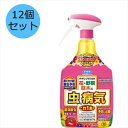 【12個セット】フマキラー(株) カダンプラスDX 1000ml 害虫予防 花 野菜 庭木 虫 予防 治療