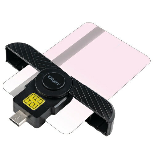 ナカバヤシ 折畳USB Type-C マイナンバーカードリーダー/ブラック CRIC-01BK