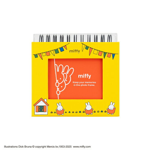 ナカバヤシ　フォトランク フレームケースL ブルーナ イエロー　A-FTPC-208-1