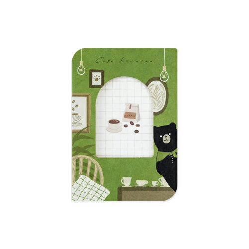 ナカバヤシ フォトスタンドカード /チェキ /くま PSTC-CK-101-3