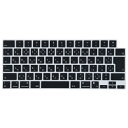 ナカバヤシ Digio2 macbookキーボードカバー /ブラック KSL-MB01BK(2)