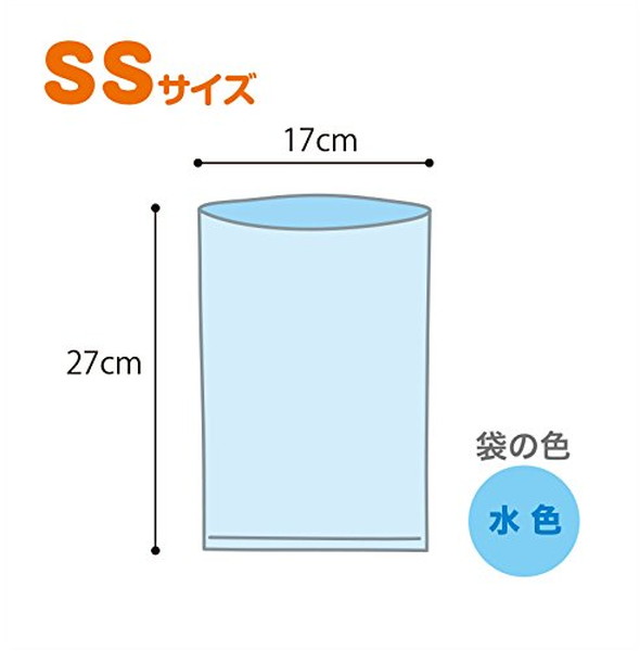 うんちが臭わない袋 BOS イヌ用 SSサイズ 20枚入