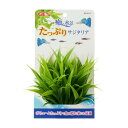 魚の美しさを引き立てる色あざやかな水草！ボリュームたっぷりで魚の隠れ場所にも最適です。安定感のある土台付きなので、置くだけで簡単にレイアウトできます。 【材質】 葉・茎部分：PP 土台：陶器 【原産国または製造地】 中華人民共和国