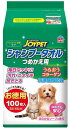 JOYPET シャンプータオル ペット用 つめかえ用 100枚(4)