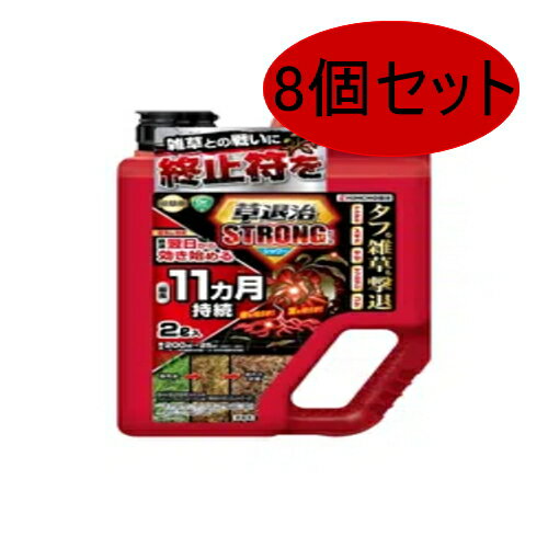 キンチョー園芸　草退治ストロングシャワー　2L　8個セット