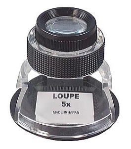 MIZAR(ミザール) 1mmスケール付 5倍デスクルーペ RCS-5　【お取り寄せ】