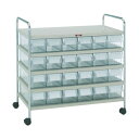 【法人様限定品 代引き不可 送料無料】MLワゴン 833×477×805mm 小24 MLK841 4989999683905(4)