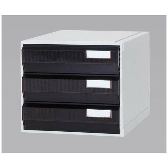 サカセ　カセッター A3タイプ（引出3段）アンバー　HA3-003　4948349102848