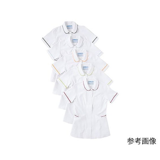 アプロンアパレル　レディースジャケット　ホワイト×サックス　M 　504-81AP