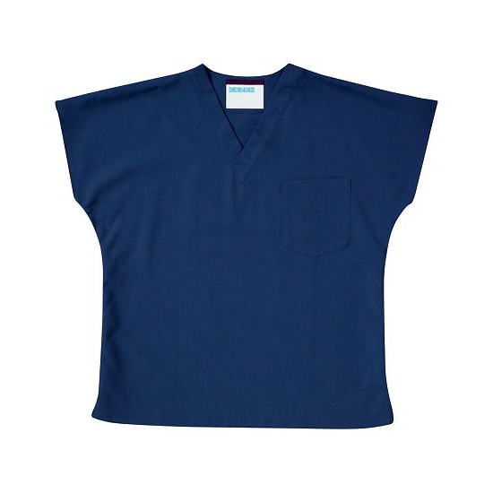 サンアロー　手術衣（男女兼用スクラブ）　ネイビー　M 　136-98 M　4562158616190