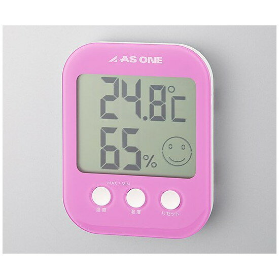 アズワン　温湿度計　ピンク　A-230-P　4560111729567
