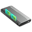 SSDケース 転送速度20Gps アルミニウム合金 NVMe NGFF M-Key B+M-Key Type-C 投函発送
