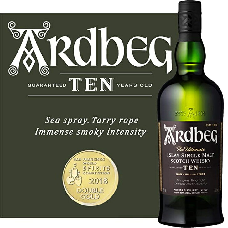アードベッグ 10年 箱入り [ モルト ウイスキー イギリス 700ml ]