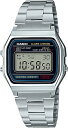 CASIO【チプカシ】スタンダードデジタルウォッチ シルバー A158WA-1