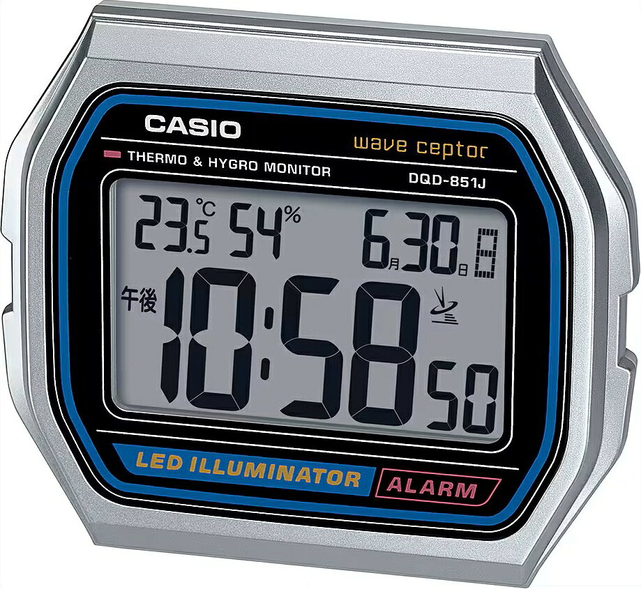 CASIO 電波目覚まし時計 クラシカルデザイン DQD-851J-8JF