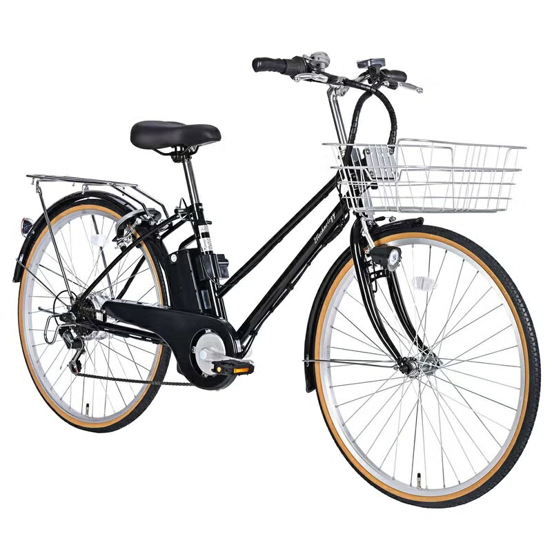 21テクノロジー 電動アシスト自転車【26インチ】シマノ製6段変速 軽量設計DACT266 カラー3色+タイヤサイドホワイトタイプ3色【自転車】
