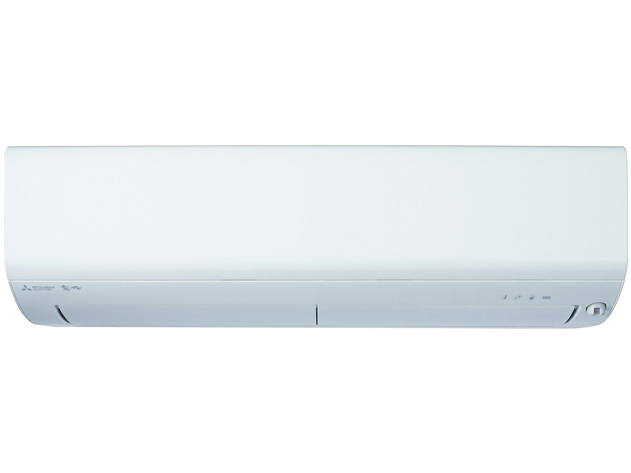 三菱電機 ルームエアコン 霧ヶ峰 12畳用 MSZ-BXV3625-W [ピュアホワイト] 空清機能を搭載したコンパクトモデル。 ・高さが255mmのコンパクトエアコン。据付けスペースを含めてもたったの295mmで、狭い場所にもすっきり。・左右2つのフラップで2か所同時に快適を届けます。左右に分かれたフラップをそれぞれ独立で制御し、お部屋の隅々までしっかりと冷風・温風を届けます。赤外線センサーが人を見つけて、人のいるエリアを中心に効率的に空調。サイズ・重量室内機サイズ 幅799x高さ255x奥行338(343)mm()内の寸法は、据付板を付けたときの寸法です。室外機サイズ 幅679(+55)x高さ453x奥行249(+36)mm()内の寸法は、サービスパネルおよび脚部の突出し寸法です。室内機重量 13 kg室外機重量 19 kg 5