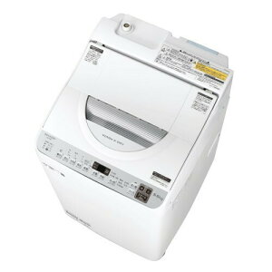 【基本配送設置無料】シャープ 縦型洗濯乾燥機ES-TX5F (洗濯5.5Kg・乾燥3.5Kg) シルバー系