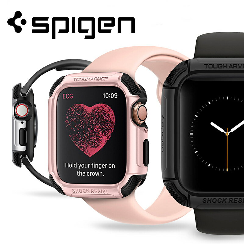 Spigem Apple Watch Series SE/6/5/4 44mm Tough Armor 米軍MIL規格取得 タフ・アーマー シュピゲン apple watch series6 カバー apple watch 44mm ケース アップルウォッチ カバーSeries SE 4…